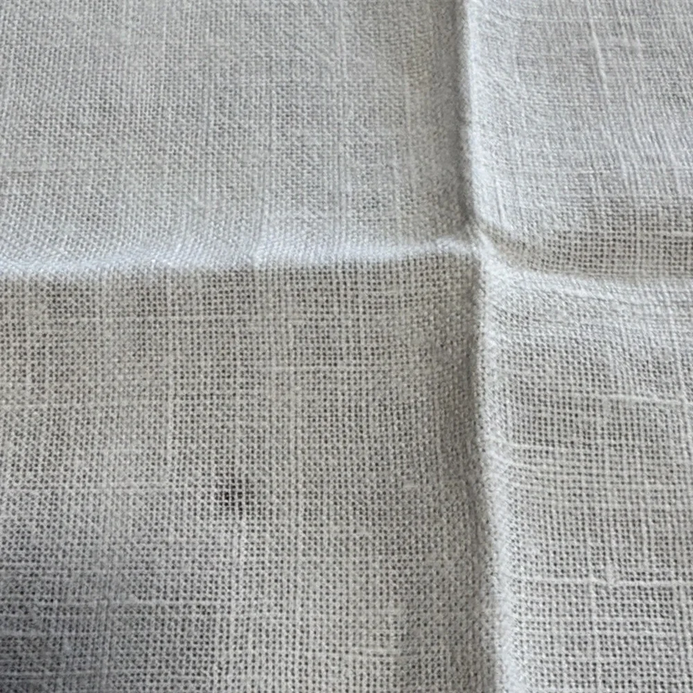 Elegant White Tablecloth